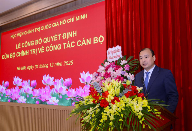 Điều động, bổ nhiệm Thứ trưởng giữ chức Phó Giám đốc Học viện Chính trị Quốc gia Hồ Chí Minh- Ảnh 3.