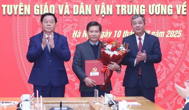 Ban Tuyên giáo và Dân vận Trung ương triển khai các quyết định về công tác cán bộ- Ảnh 2.