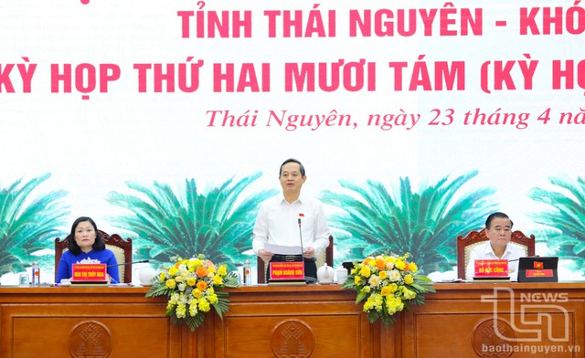 Thông qua Nghị quyết về chủ trương sắp xếp ĐVHC cấp xã, sáp nhập tỉnh- Ảnh 1. Thông qua Nghị quyết về chủ trương sắp xếp ĐVHC cấp xã, sáp nhập tỉnh- Ảnh 1.