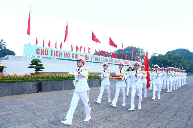 TOÀN VĂN dự thảo Thông tư tổ chức Nghi lễ thượng cờ, hạ cờ quốc gia trên Quảng trường Ba Đình- Ảnh 14. TOÀN VĂN dự thảo Thông tư tổ chức Nghi lễ thượng cờ, hạ cờ quốc gia trên Quảng trường Ba Đình- Ảnh 14.