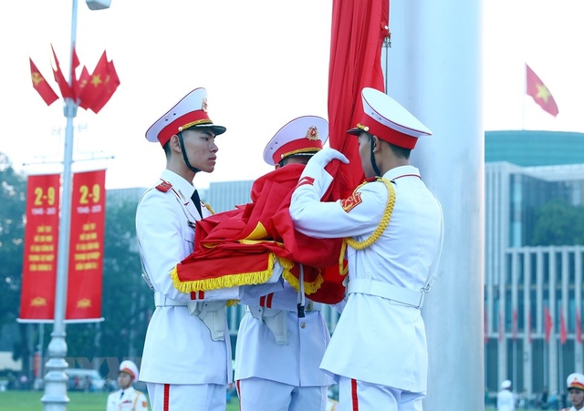 TOÀN VĂN dự thảo Thông tư tổ chức Nghi lễ thượng cờ, hạ cờ quốc gia trên Quảng trường Ba Đình- Ảnh 17. TOÀN VĂN dự thảo Thông tư tổ chức Nghi lễ thượng cờ, hạ cờ quốc gia trên Quảng trường Ba Đình- Ảnh 17.