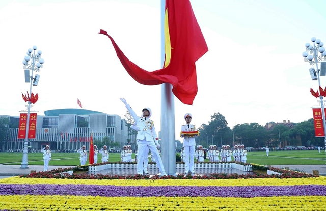 TOÀN VĂN dự thảo Thông tư tổ chức Nghi lễ thượng cờ, hạ cờ quốc gia trên Quảng trường Ba Đình- Ảnh 18. TOÀN VĂN dự thảo Thông tư tổ chức Nghi lễ thượng cờ, hạ cờ quốc gia trên Quảng trường Ba Đình- Ảnh 18.