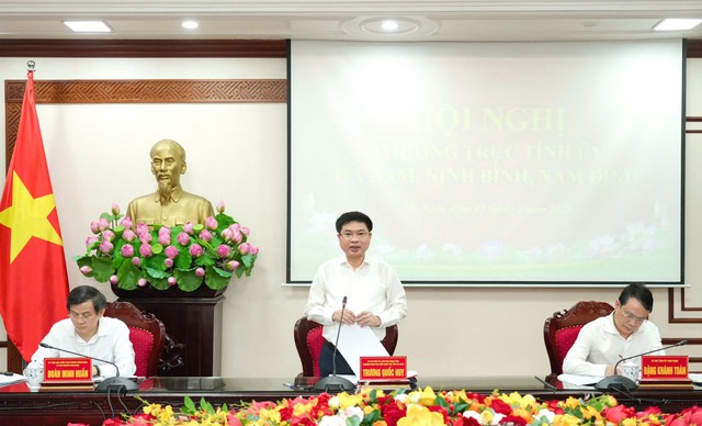 BTV 3 tỉnh thống nhất kế hoạch liên tịch sáp nhập, sắp xếp cấp tỉnh, cấp xã- Ảnh 1. BTV 3 tỉnh thống nhất kế hoạch liên tịch sáp nhập, sắp xếp cấp tỉnh, cấp xã- Ảnh 1.