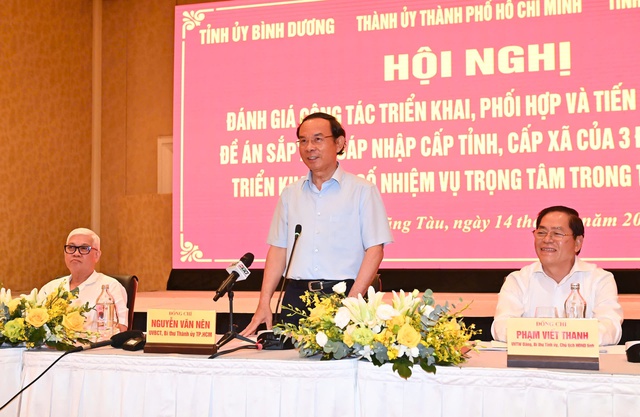 Triển khai sắp xếp, sáp nhập 3 địa phương, hình thành siêu đô thị tầm vóc quốc tế- Ảnh 1.