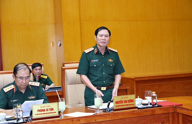 Đại tướng Phan Văn Giang chỉ đạo rà soát, sắp xếp biên chế, tổ chức quân sự địa phương, Bộ đội Biên phòng- Ảnh 4. Đại tướng Phan Văn Giang chỉ đạo rà soát, sắp xếp biên chế, tổ chức quân sự địa phương, Bộ đội Biên phòng- Ảnh 4.