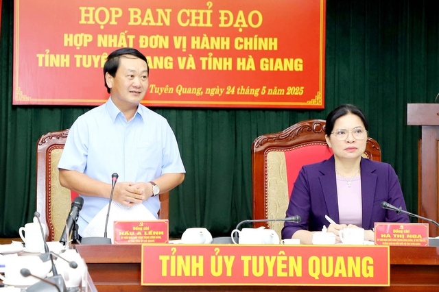 Thông qua dự thảo Đề án thành lập mới Đảng bộ tỉnh Tuyên Quang- Ảnh 3.