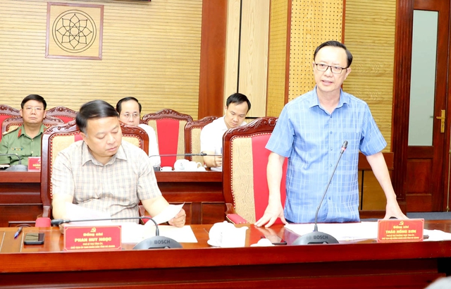 Thông qua dự thảo Đề án thành lập mới Đảng bộ tỉnh Tuyên Quang- Ảnh 2.