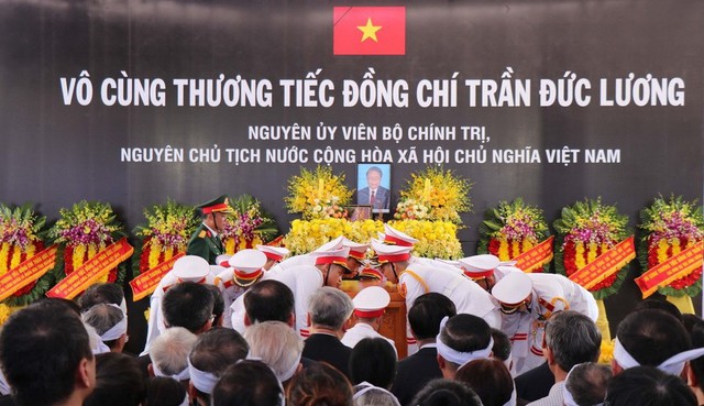 LỄ QUỐC TANG NGUYÊN CHỦ TỊCH NƯỚC TRẦN ĐỨC LƯƠNG- Ảnh 8.