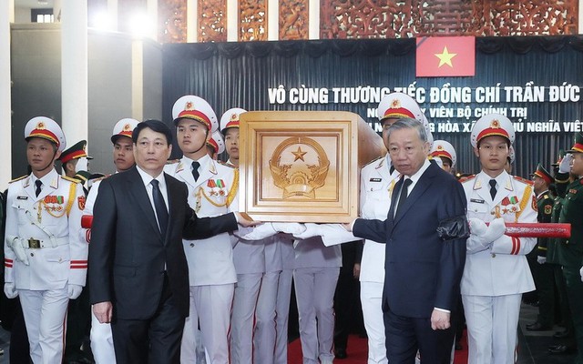 LỄ QUỐC TANG NGUYÊN CHỦ TỊCH NƯỚC TRẦN ĐỨC LƯƠNG- Ảnh 32.