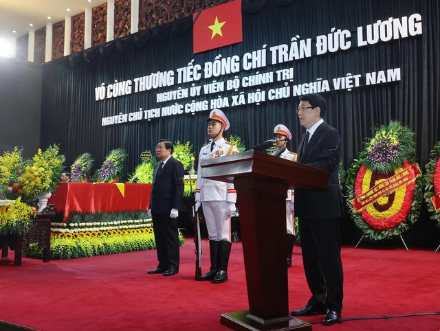 LỄ QUỐC TANG NGUYÊN CHỦ TỊCH NƯỚC TRẦN ĐỨC LƯƠNG- Ảnh 23.