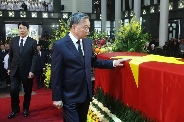 LỄ QUỐC TANG NGUYÊN CHỦ TỊCH NƯỚC TRẦN ĐỨC LƯƠNG- Ảnh 29.