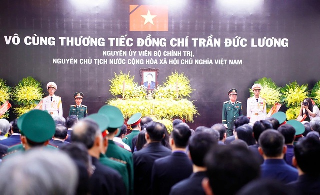 LỄ QUỐC TANG NGUYÊN CHỦ TỊCH NƯỚC TRẦN ĐỨC LƯƠNG- Ảnh 18.