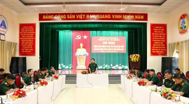 Rà soát, sắp xếp đội ngũ cán bộ, sĩ quan, quân nhân chuyên nghiệp- Ảnh 2. Rà soát, sắp xếp đội ngũ cán bộ, sĩ quan, quân nhân chuyên nghiệp- Ảnh 2.