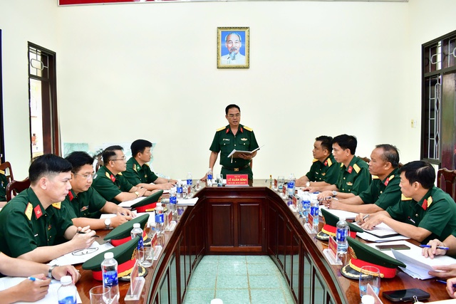 Triển khai tổ chức lại cơ quan quân sự địa phương, Bộ đội Biên phòng- Ảnh 6. Triển khai tổ chức lại cơ quan quân sự địa phương, Bộ đội Biên phòng- Ảnh 6.