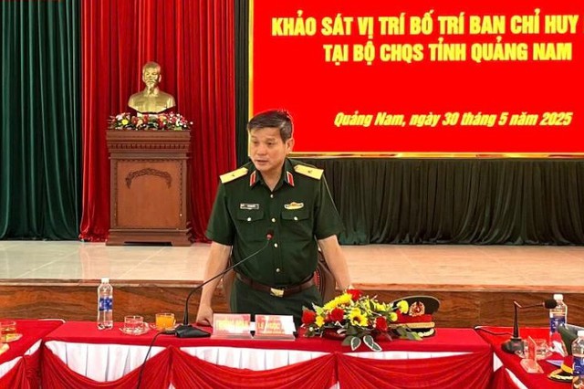 Triển khai tổ chức lại cơ quan quân sự địa phương theo đơn vị hành chính mới- Ảnh 3. Triển khai tổ chức lại cơ quan quân sự địa phương theo đơn vị hành chính mới- Ảnh 3.