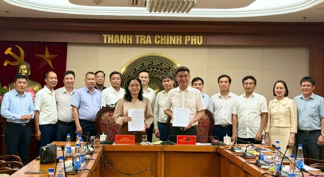 Thanh tra Chính phủ tiếp nhận 12 thanh tra bộ- Ảnh 2. Thanh tra Chính phủ tiếp nhận 12 thanh tra bộ- Ảnh 2.