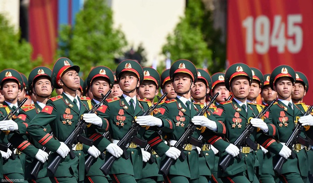 Đoàn Quân đội nhân dân Việt Nam tham gia Lễ duyệt binh trên Quảng trường Đỏ- Ảnh 13. Đoàn Quân đội nhân dân Việt Nam tham gia Lễ duyệt binh trên Quảng trường Đỏ- Ảnh 13.