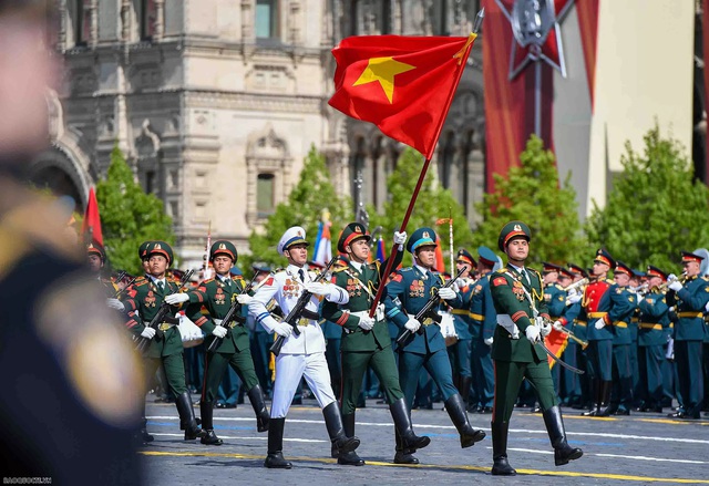 Đoàn Quân đội nhân dân Việt Nam tham gia Lễ duyệt binh trên Quảng trường Đỏ- Ảnh 18. Đoàn Quân đội nhân dân Việt Nam tham gia Lễ duyệt binh trên Quảng trường Đỏ- Ảnh 18.