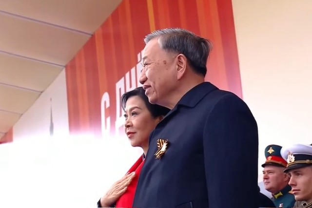Đoàn Quân đội nhân dân Việt Nam tham gia Lễ duyệt binh trên Quảng trường Đỏ- Ảnh 3. Đoàn Quân đội nhân dân Việt Nam tham gia Lễ duyệt binh trên Quảng trường Đỏ- Ảnh 3.