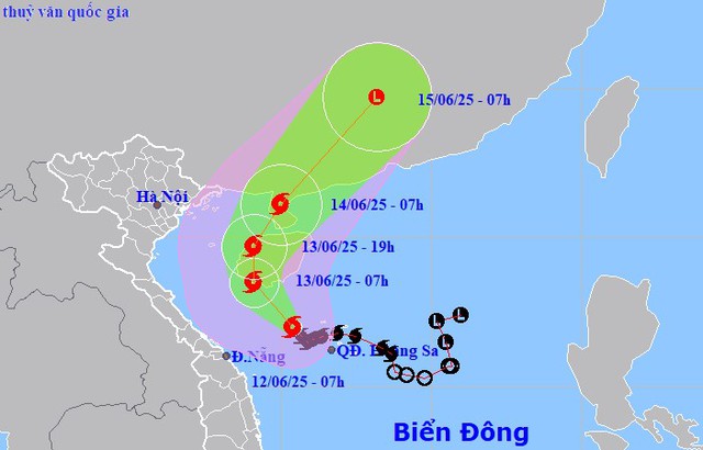 Tin BÃO SỐ 1 (WUTIP) và các chỉ đạo ứng phó- Ảnh 1.