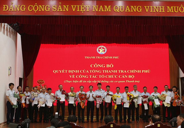 Bổ nhiệm nhân sự Thanh tra Chính phủ theo Đề án sắp xếp hệ thống các cơ quan thanh tra- Ảnh 4. Bổ nhiệm nhân sự Thanh tra Chính phủ theo Đề án sắp xếp hệ thống các cơ quan thanh tra- Ảnh 4.