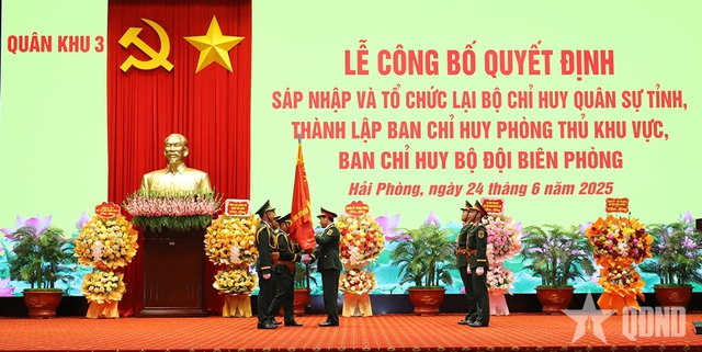 Công bố Quyết định thành lập các tổ chức quân sự địa phương tại Quân khu 3- Ảnh 1. Công bố Quyết định thành lập các tổ chức quân sự địa phương tại Quân khu 3- Ảnh 1.
