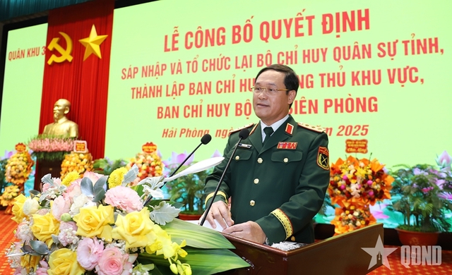 Công bố Quyết định thành lập các tổ chức quân sự địa phương tại Quân khu 3- Ảnh 2. Công bố Quyết định thành lập các tổ chức quân sự địa phương tại Quân khu 3- Ảnh 2.