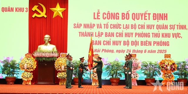 Công bố Quyết định thành lập các tổ chức quân sự địa phương tại Quân khu 3- Ảnh 3. Công bố Quyết định thành lập các tổ chức quân sự địa phương tại Quân khu 3- Ảnh 3.