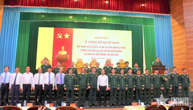 Sáp nhập và tổ chức lại cơ quan quân sự địa phương Quân khu 4- Ảnh 4.
