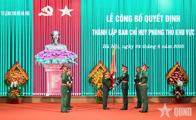 Thành lập Ban chỉ huy Phòng thủ khu vực tại Bộ tư lệnh Thủ đô Hà Nội- Ảnh 2. Thành lập Ban chỉ huy Phòng thủ khu vực tại Bộ tư lệnh Thủ đô Hà Nội- Ảnh 2.