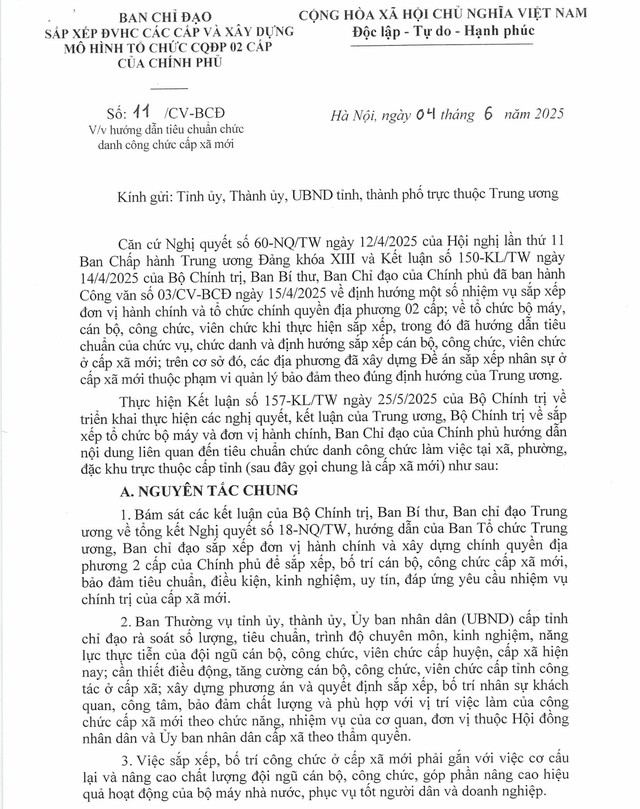 Hướng dẫn TIÊU CHUẨN CHỨC DANH CÔNG CHỨC CẤP XÃ MỚI- Ảnh 11. Hướng dẫn TIÊU CHUẨN CHỨC DANH CÔNG CHỨC CẤP XÃ MỚI- Ảnh 11.
