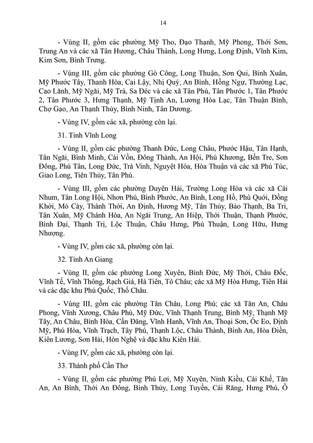 Đề xuất  MỨC LƯƠNG TỐI THIỂU VÙNG từ 1/1/2026- Ảnh 11.
