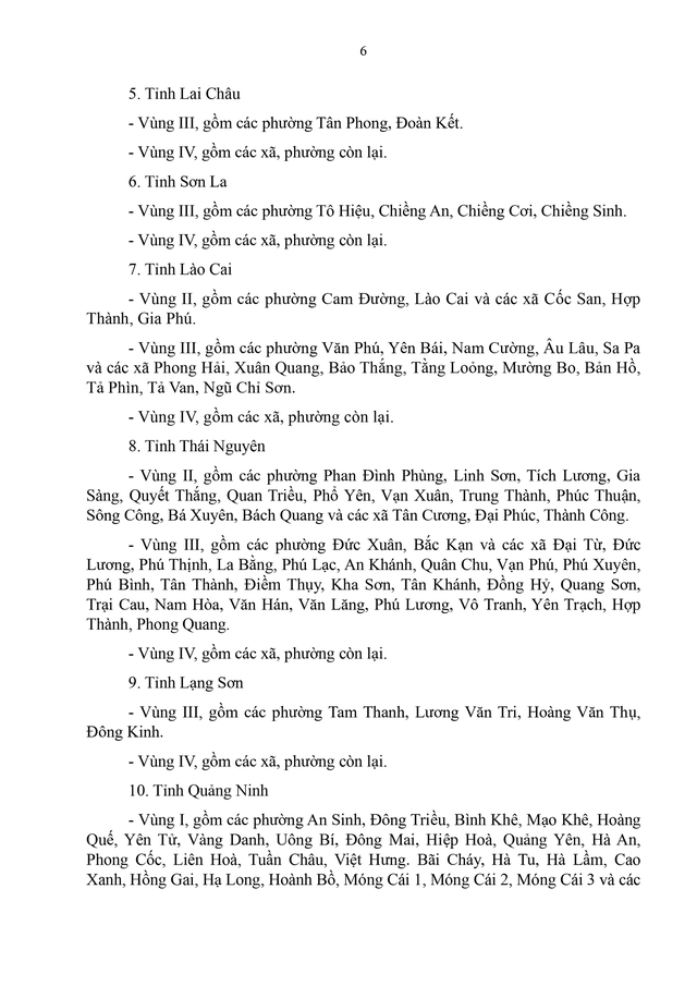 Đề xuất  MỨC LƯƠNG TỐI THIỂU VÙNG từ 1/1/2026- Ảnh 3.