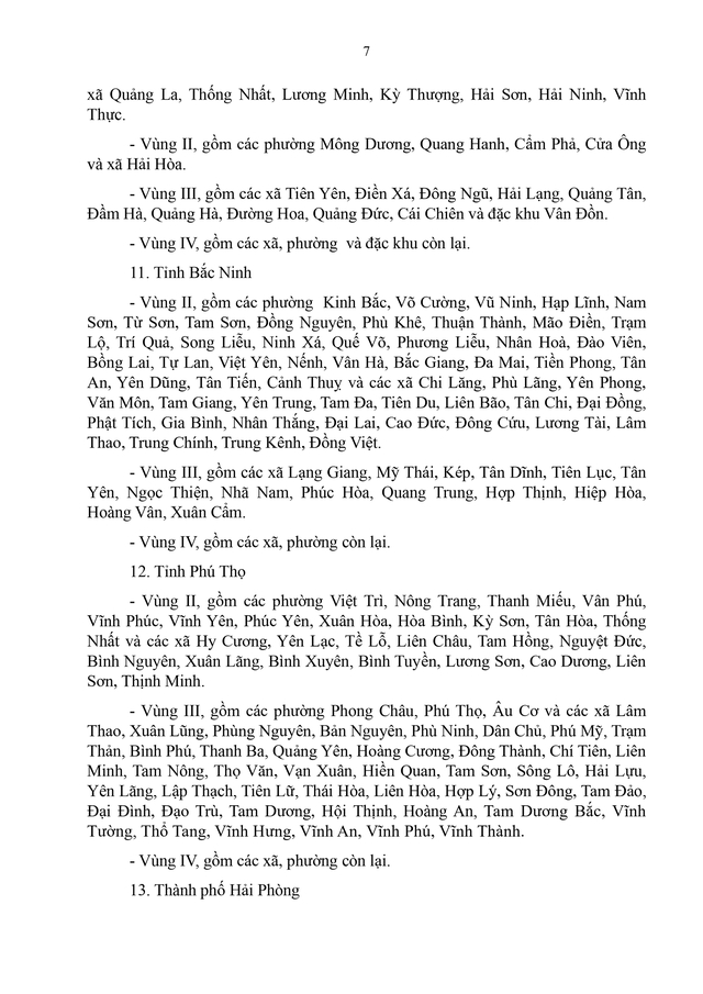 Đề xuất  MỨC LƯƠNG TỐI THIỂU VÙNG từ 1/1/2026- Ảnh 4.