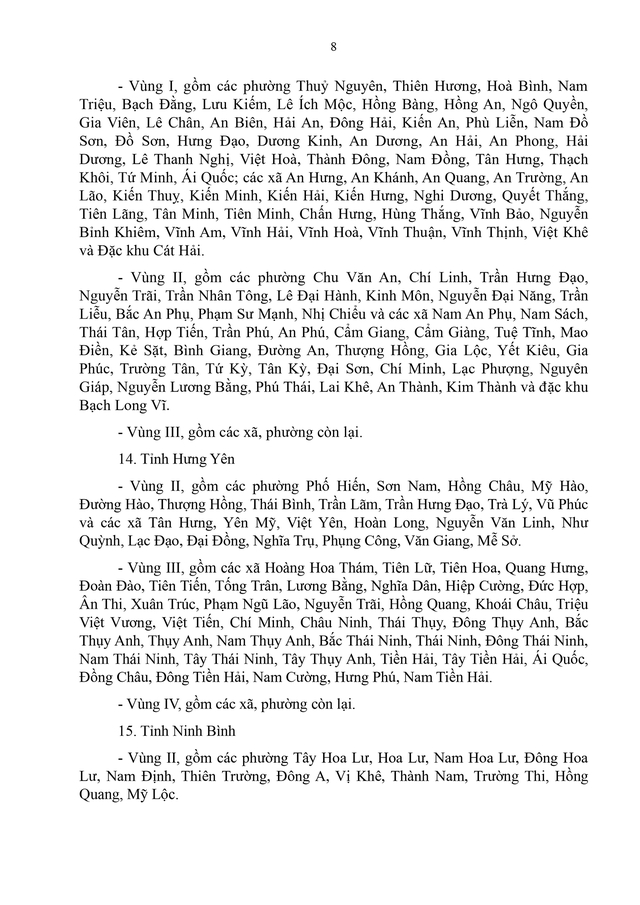 Đề xuất  MỨC LƯƠNG TỐI THIỂU VÙNG từ 1/1/2026- Ảnh 5.