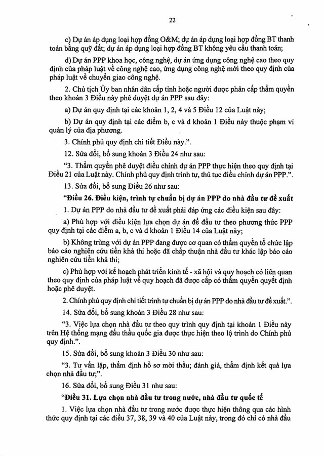 TOÀN VĂN: Luật số 90/2025/QH15 sửa đổi, bổ sung các luật về đấu thầu; đầu tư; hải quan; thuế; tài sản công- Ảnh 22. TOÀN VĂN: Luật số 90/2025/QH15 sửa đổi, bổ sung các luật về đấu thầu; đầu tư; hải quan; thuế; tài sản công- Ảnh 22.