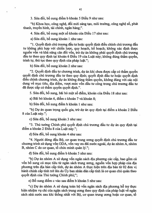 TOÀN VĂN: Luật số 90/2025/QH15 sửa đổi, bổ sung các luật về đấu thầu; đầu tư; hải quan; thuế; tài sản công- Ảnh 41. TOÀN VĂN: Luật số 90/2025/QH15 sửa đổi, bổ sung các luật về đấu thầu; đầu tư; hải quan; thuế; tài sản công- Ảnh 41.