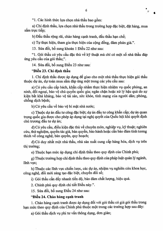 TOÀN VĂN: Luật số 90/2025/QH15 sửa đổi, bổ sung các luật về đấu thầu; đầu tư; hải quan; thuế; tài sản công- Ảnh 6. TOÀN VĂN: Luật số 90/2025/QH15 sửa đổi, bổ sung các luật về đấu thầu; đầu tư; hải quan; thuế; tài sản công- Ảnh 6.
