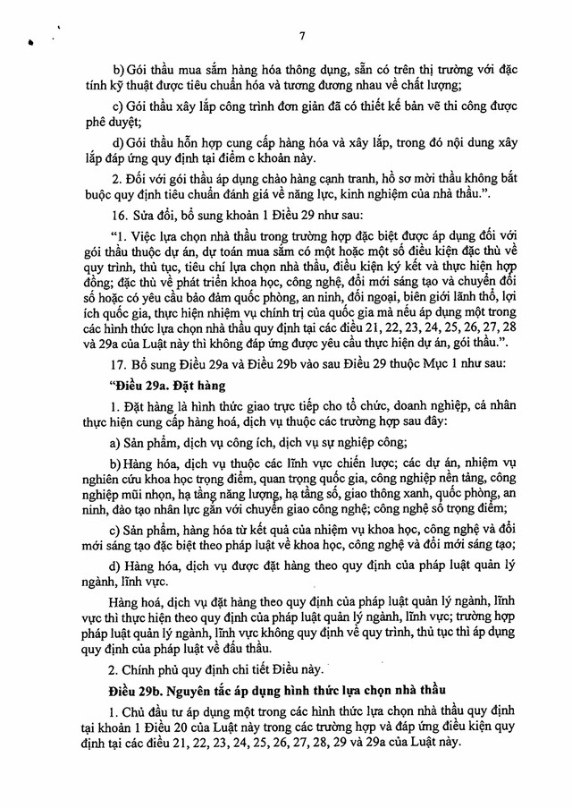 TOÀN VĂN: Luật số 90/2025/QH15 sửa đổi, bổ sung các luật về đấu thầu; đầu tư; hải quan; thuế; tài sản công- Ảnh 7. TOÀN VĂN: Luật số 90/2025/QH15 sửa đổi, bổ sung các luật về đấu thầu; đầu tư; hải quan; thuế; tài sản công- Ảnh 7.