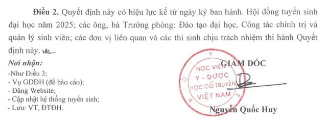 Điểm sàn Học viện Y - Dược học cổ truyền Việt Nam - Ảnh 3. Điểm sàn Học viện Y - Dược học cổ truyền Việt Nam - Ảnh 3.
