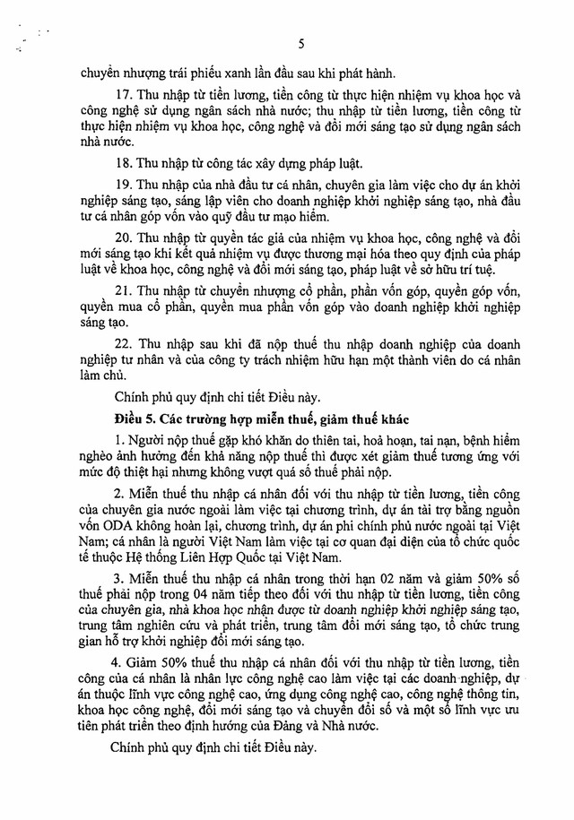 Đề xuất 9 nội dung sửa đổi, hoàn thiện, bổ sung trong dự thảo Luật Thuế Thu nhập cá nhân (thay thế)- Ảnh 6. Đề xuất 9 nội dung sửa đổi, hoàn thiện, bổ sung trong dự thảo Luật Thuế Thu nhập cá nhân (thay thế)- Ảnh 6.