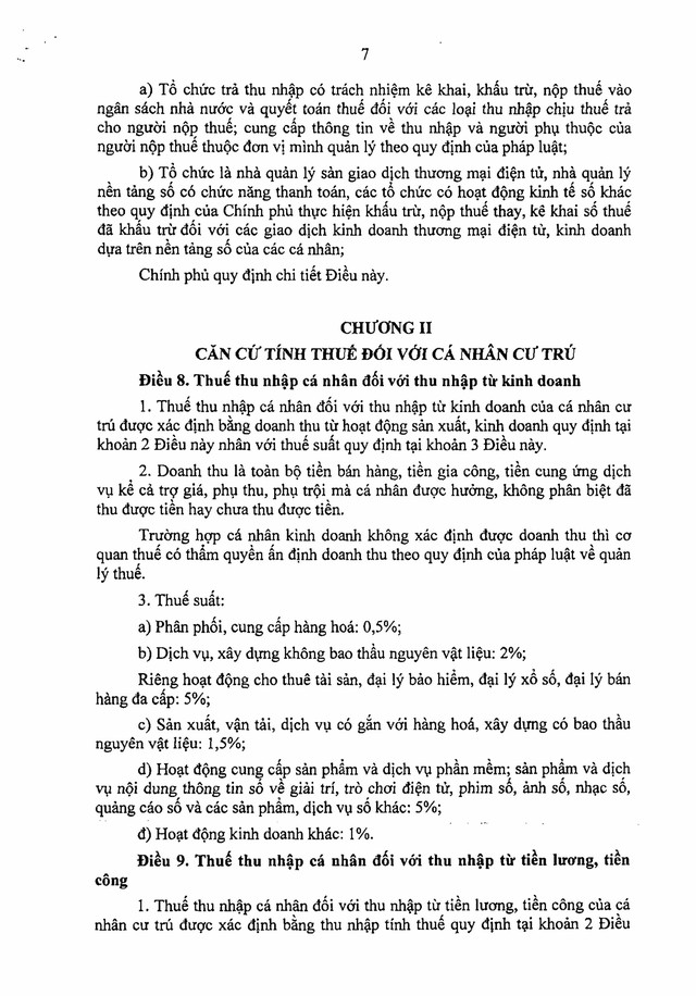 Đề xuất 9 nội dung sửa đổi, hoàn thiện, bổ sung trong dự thảo Luật Thuế Thu nhập cá nhân (thay thế)- Ảnh 8. Đề xuất 9 nội dung sửa đổi, hoàn thiện, bổ sung trong dự thảo Luật Thuế Thu nhập cá nhân (thay thế)- Ảnh 8.
