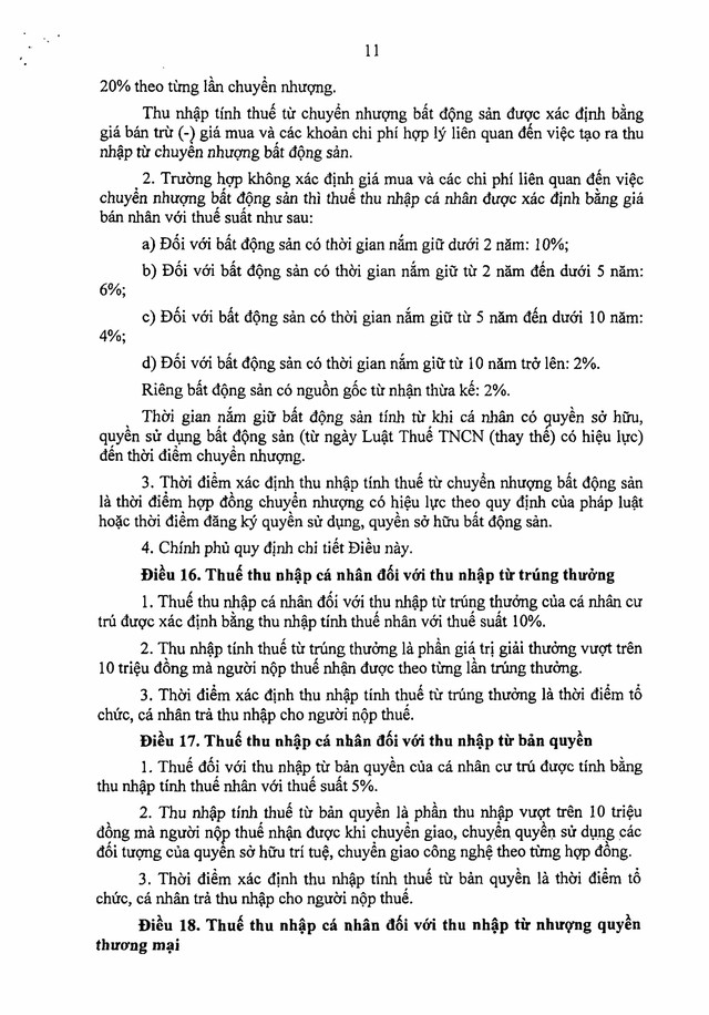 Đề xuất 9 nội dung sửa đổi, hoàn thiện, bổ sung trong dự thảo Luật Thuế Thu nhập cá nhân (thay thế)- Ảnh 12. Đề xuất 9 nội dung sửa đổi, hoàn thiện, bổ sung trong dự thảo Luật Thuế Thu nhập cá nhân (thay thế)- Ảnh 12.