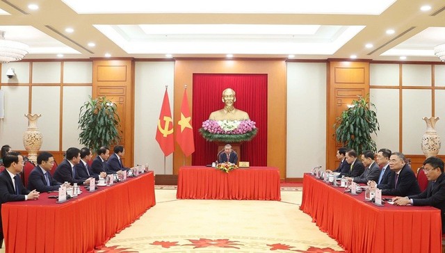 TỔNG BÍ THƯ TÔ LÂM VÀ TỔNG THỐNG HOA KỲ DONALD TRUMP ĐIỆN ĐÀM- Ảnh 3.
