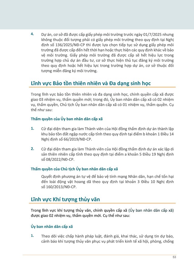 TOÀN VĂN: Sổ tay HƯỚNG DẪN thực hiện NHIỆM VỤ MỚI của CẤP XÃ - lĩnh vực NÔNG NGHIỆP và MÔI TRƯỜNG- Ảnh 53. TOÀN VĂN: Sổ tay HƯỚNG DẪN thực hiện NHIỆM VỤ MỚI của CẤP XÃ - lĩnh vực NÔNG NGHIỆP và MÔI TRƯỜNG- Ảnh 53.