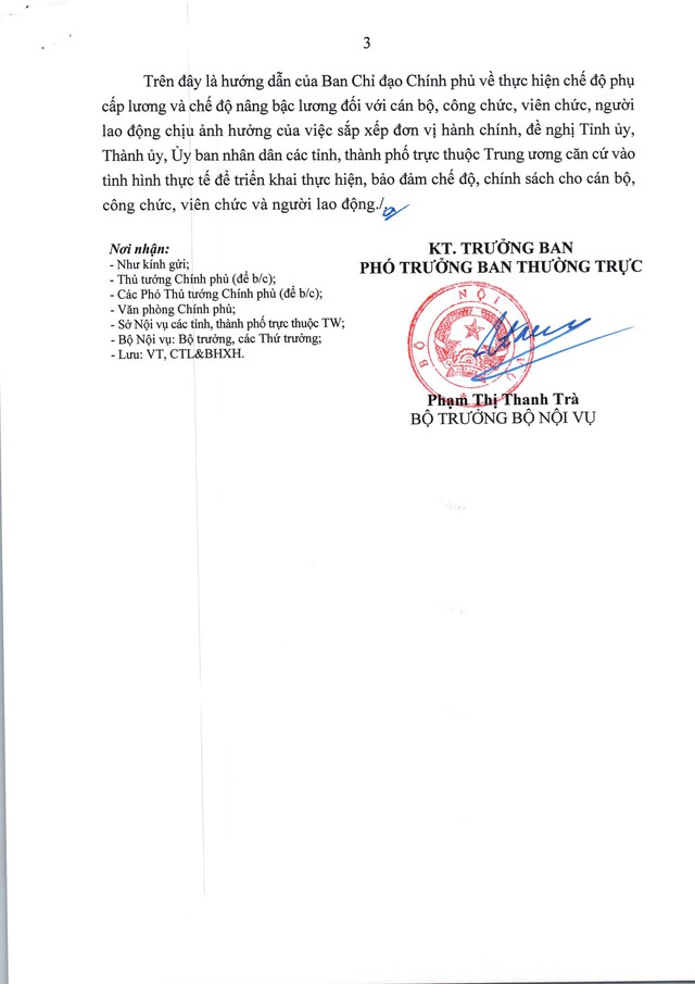 Công văn số 16/CV-BCĐ: Hướng dẫn thực hiện chế độ phụ cấp, nâng bậc lương công chức, viên chức sau sắp xếp đơn vị hành chính- Ảnh 4.