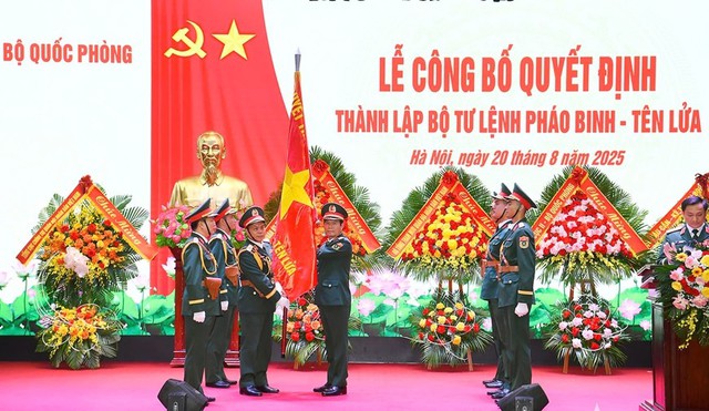 THÀNH LẬP BỘ TƯ LỆNH PHÁO BINH - TÊN LỬA- Ảnh 1.