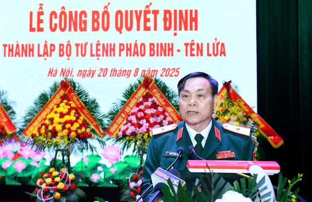 THÀNH LẬP BỘ TƯ LỆNH PHÁO BINH - TÊN LỬA- Ảnh 4.