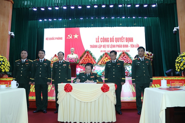 THÀNH LẬP BỘ TƯ LỆNH PHÁO BINH - TÊN LỬA- Ảnh 6.