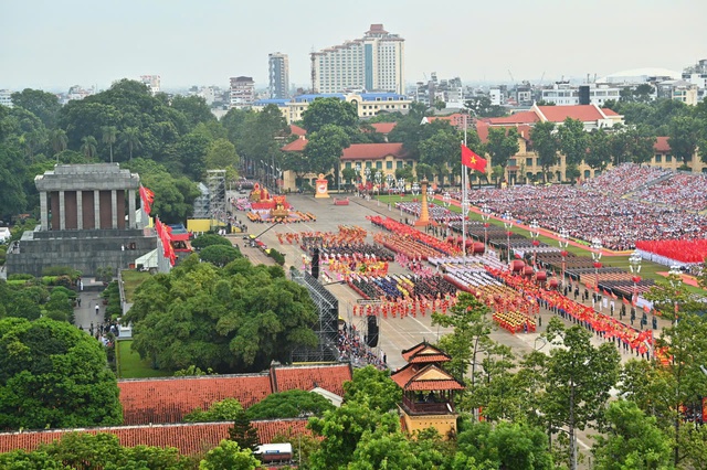 TOÀN CẢNH: TỔNG DUYỆT DIỄU BINH, DIỄU HÀNH A80- Ảnh 4.